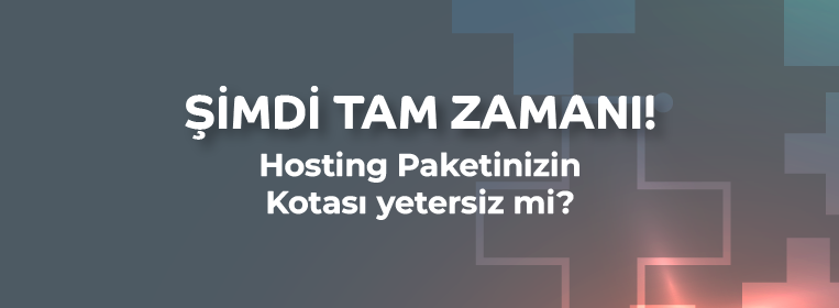 Hosting Paketi Yükseltme